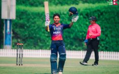 Paudel scores historic ton in Nepal’s 5-wicket defeat to UAE 