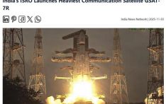 4410公斤！印度宣布成功发射该国迄今“最重通信卫星”