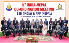 印度与尼泊尔第九届边境安全协调会议在新德里举行