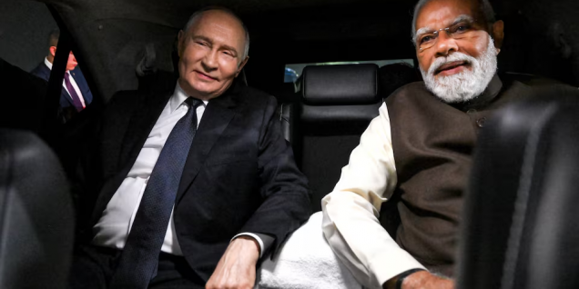 普京抵新德里开启国事访问 印俄峰会聚焦战略合作