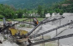 Illegally run mining industry closed