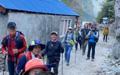 एक वर्षमा १५ हजार विदेशी पर्यटकले गरे मनास्लु भ्रमण