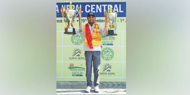 Amateur Rahul defends Surya Nepal Central Open title