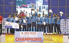 हेल्प नेपाल र न्यु डायमन्ड एनभिए भलिबल च्याम्पियन