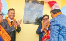 चेपाङ बस्तीमा विद्यालय निर्माण