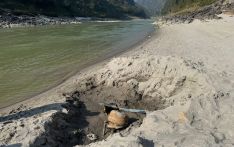 त्रिशूलीमा भेटिएको बसको आज पनि उत्खनन