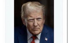 特朗普在社交平台发图 自称“委内瑞拉代总统”