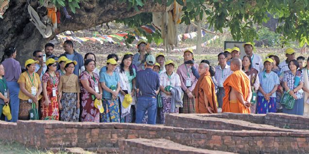 तिलौराकोटमा एकाउन्न देशका पर्यटक