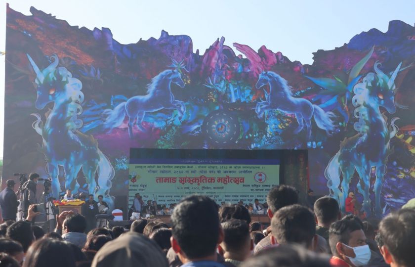 视频| 索南洛萨尔新年庆典：塔芒文化绽放加德满都 多元尼泊尔共迎新年