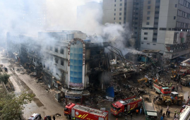 巴基斯坦卡拉奇购物中心发生重大火灾 已致至少21人死亡