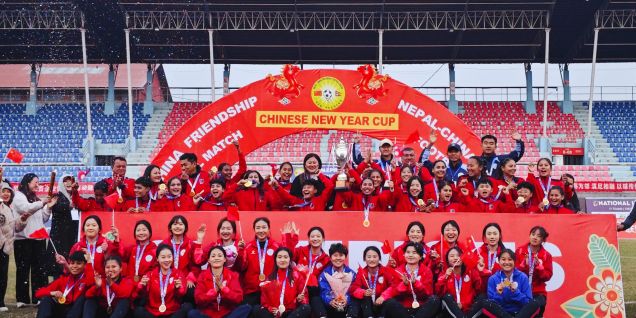 Nepal Stages Second-Half Rally to Defeat China in Friendly New Year Football Match