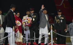 President Paudel lands at Japan's Narita International Airport