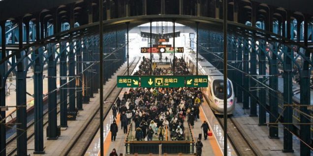 China's Spring Festival travel surge starts with record trips expected