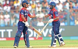Nepal fall agonisingly short against England in T20 World Cup thriller