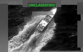 US military says 2 killed in boat strike, with 1 survivor