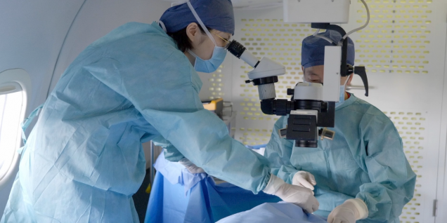 中国推动“空中健康丝绸之路”公益医疗项目在老挝启动