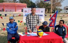 कोहलपुरमा खुला पुरुष भलिबल प्रतियोगिता हुँदै