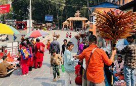 चैतेदशैं नजिकिएसँगै कालिकामा चहलपहल बढ्यो