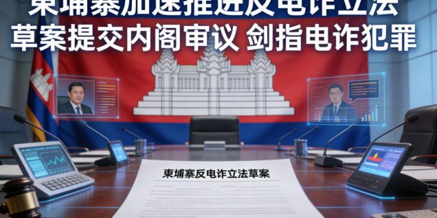 柬埔寨加速推进反电诈立法 草案提交内阁审议 剑指电诈犯罪