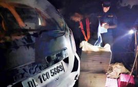 ठूलो परिमाणको गाँजासहित भारतीय कार नियन्त्रणमा