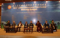 Welcome Dinner Held in Lumbini to Mark 3rd International Peace Festival