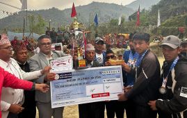 दरौँखोलामा तोलातुङ्गलाई उपाधि