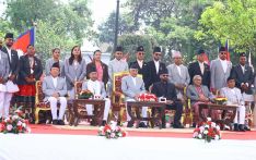 नवनियुक्त १५ मन्त्रीले लिनुभयो शपथ