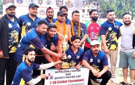 नेपालगञ्ज मेयर कप क्रिकेटको उपाधि ज्योति स्पोर्ट्स एकेडेमीलाई