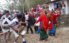 Magar community in Maygdi observe 'Bhume Puja' to appease nature