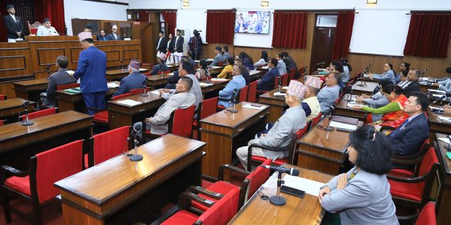 राष्ट्रियसभा बैठक : इन्धन असहजता र बढ्दो महँगीका विषयमा ध्यानाकर्षण