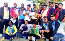 टी–१२ क्रिकेट प्रतियोगिताको उपाधि नेपालगन्ज ८ लाई