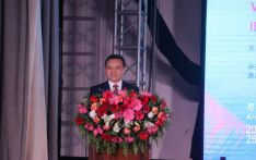 “春之声・歌游内蒙古” 文艺演出：中国驻尼泊尔大使张茂明致辞