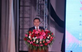 “春之声・歌游内蒙古” 文艺演出：中国驻尼泊尔大使张茂明致辞