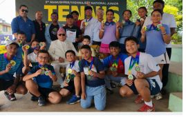 राष्ट्रिय जुनियर टेनिसमा दर्शिल र सारालाई स्वर्ण पदक