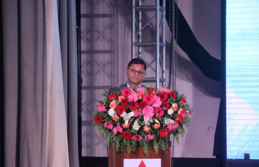 “春之声・歌游内蒙古” 文艺演出：尼泊尔联邦议会联邦院前主席蒂米尔西纳致辞