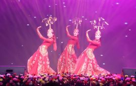 视频| 张茂明大使到任招待会暨内蒙古专场文艺：三人舞《金步舞冠》