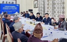 中国驻尼泊尔大使张茂明同中尼友好组织座谈
